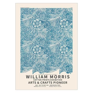 Poster - William Morris x PSTR Studio - William Morris - Exhibition (30 x 40 cm cm)