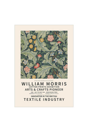 Poster - William Morris x PSTR Studio - William Morris - Art exhibition (70 x 100 cm cm)