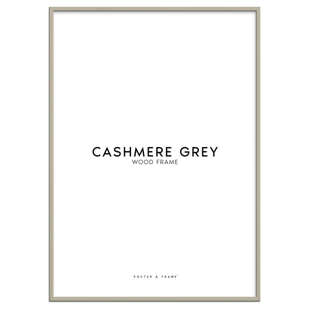 Poster & Frame houten lijst cashmere grijs acryl (30 x 40 cm cm)