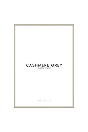 houten lijst cashmere grijs acryl (30 x 40 cm cm)