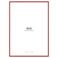 Poster & Frame houten lijst rood acryl  (30 x 40 cm cm)
