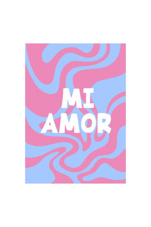 Poster - Yuli Saputra - Mi Amor (30 x 40 cm cm)