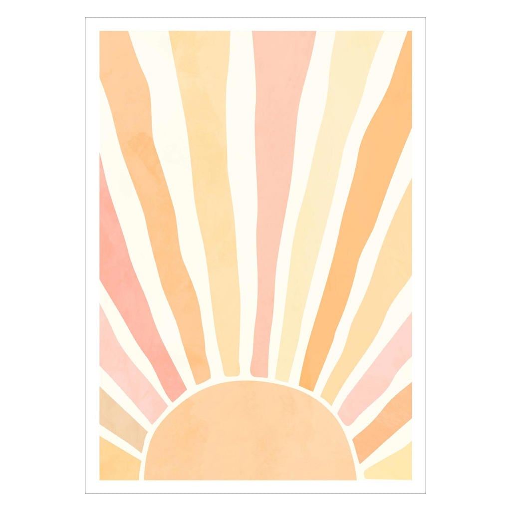 Poster & Frame Poster - Sarah Manovski - Boho Sunrise (30 x 40 cm cm)
