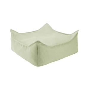 Kruidengroene Outdoor Vierkante Ottoman