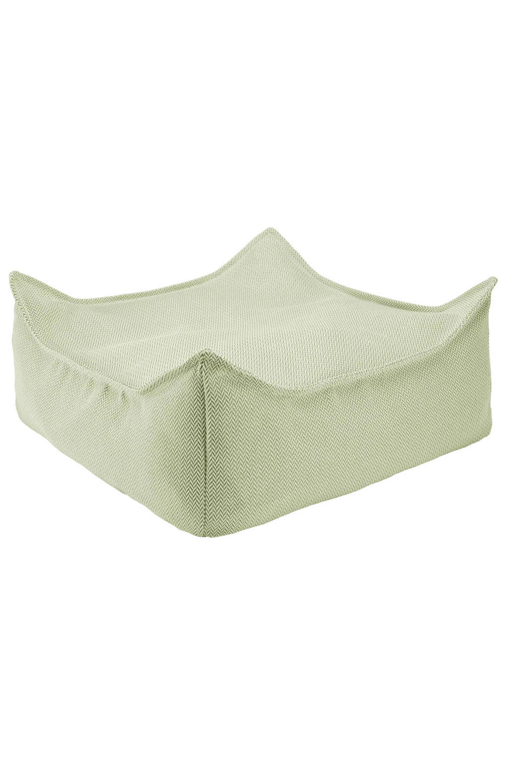 Wigiwama Kruidengroene Outdoor Vierkante Ottoman