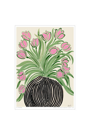 Poster - La Poire - Tulips 1 - A3 (70 x 100 cm cm)