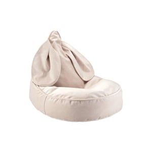 Vergrijsd Beige Konijnenzitzak
