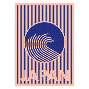 Poster - PSTR Studio - Rosi Feist - Great wave of Japan (30 x 40 cm cm)