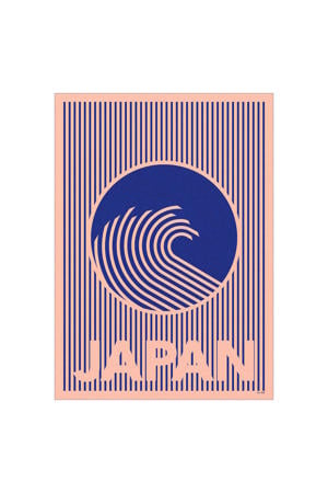 Poster - PSTR Studio - Rosi Feist - Great wave of Japan (30 x 40 cm cm)