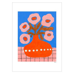 Poster - The Poster Club x Madelen Möllard - Flowers In a Pearl Vase (50 x 70 cm cm)