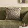 NOUS Living vierkante sierkussenhoes Leopard met dierenprint 45x45 cm - beige/donkerbruin