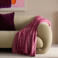 NOUS Living plaid Bidar 150x200 cm - roze