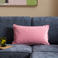 NOUS Living rechthoekige sierkussenhoes Bella 30x50 cm - roze