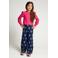 LOOXS little Little denim heart jeans met hartjes - mediumblauw