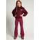 LOOXS little boxy hoodie - donkerrood