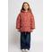 LOOXS little winterjas met hartjes - rood