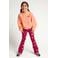 LOOXS little rechtvallende sweater - zalm