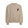 LOOXS little boxy sweater met backprint - ecru
