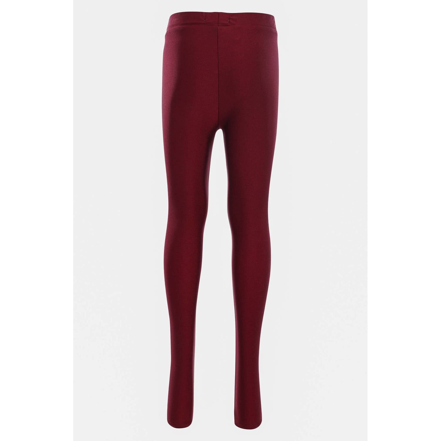 LOOXS little skinny legging donkerrood