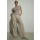HYPEDROP wide leg low waist pantalon gebreid beige