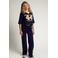 LOOXS 10sixteen rechtvallend T-shirt met print - donkerblauw