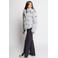LOOXS 10sixteen quilted gewatteerde winterjas - zilver