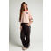 LOOXS 10sixteen rechtvallend gestreept T-shirt met sterren - ecru/rood