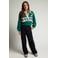 LOOXS 10sixteen boxy sweater met sterren - groen