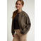 LOOXS 10sixteen kanten aansluitende longsleeve - antraciet