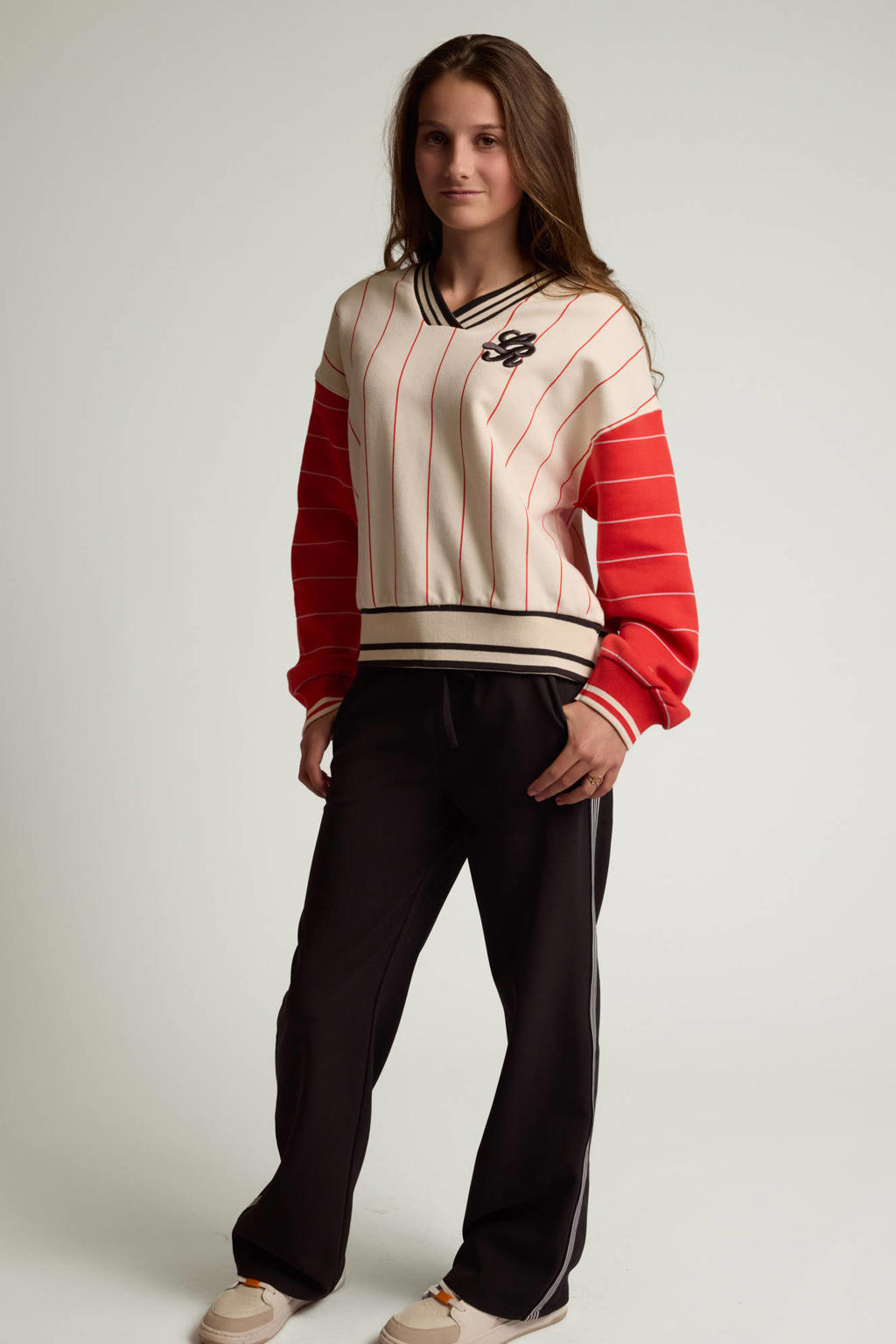 LOOXS 10sixteen relaxed fit sweatpant - antraciet
