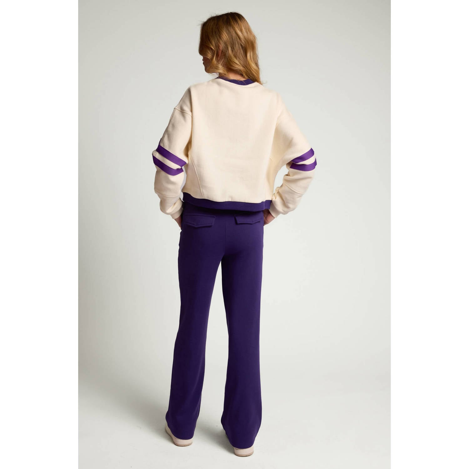 LOOXS 10sixteen relaxed fit sweatpants paars