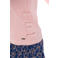 No Way Monday aansluitende longsleeve - roze