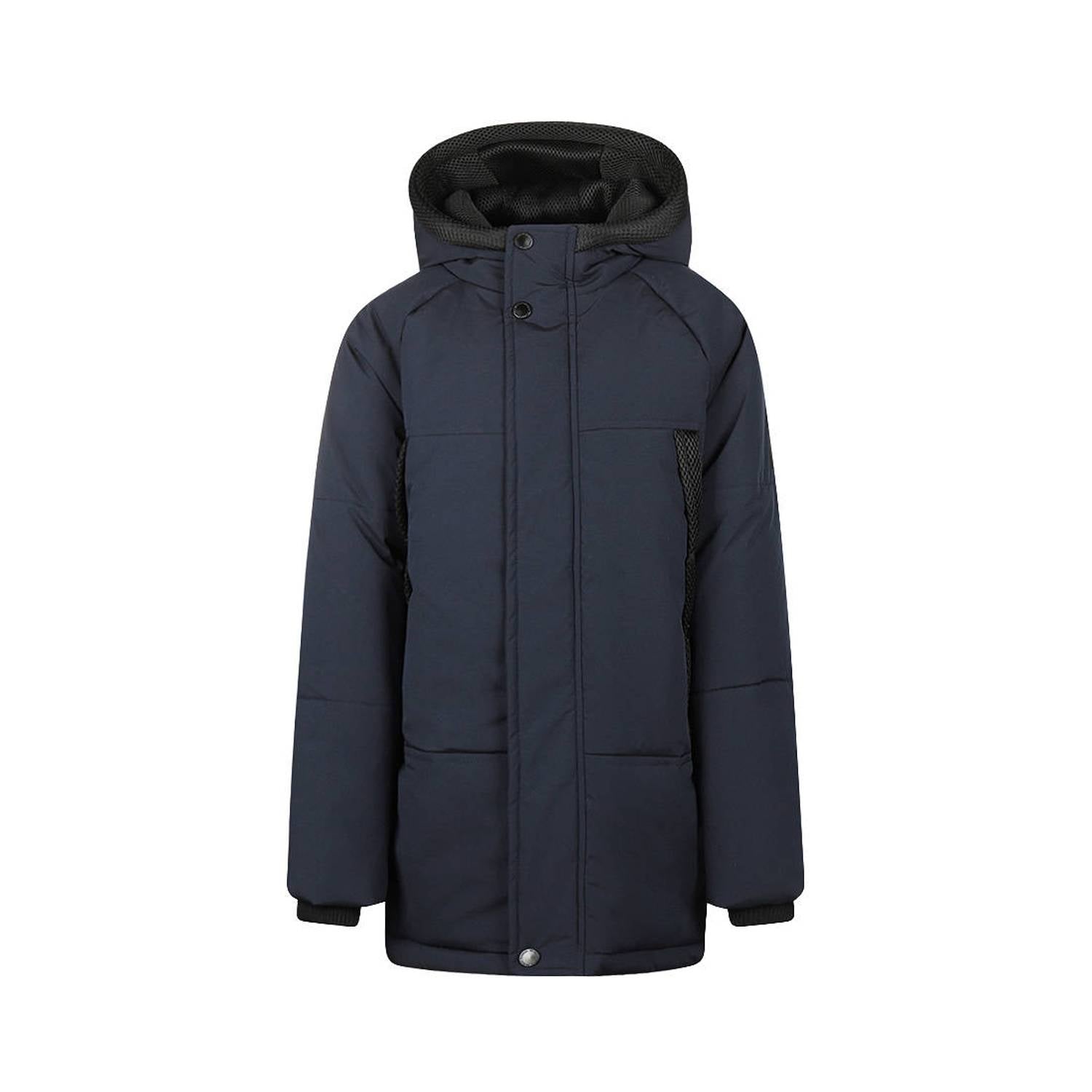 No Way Monday parka donkerblauw