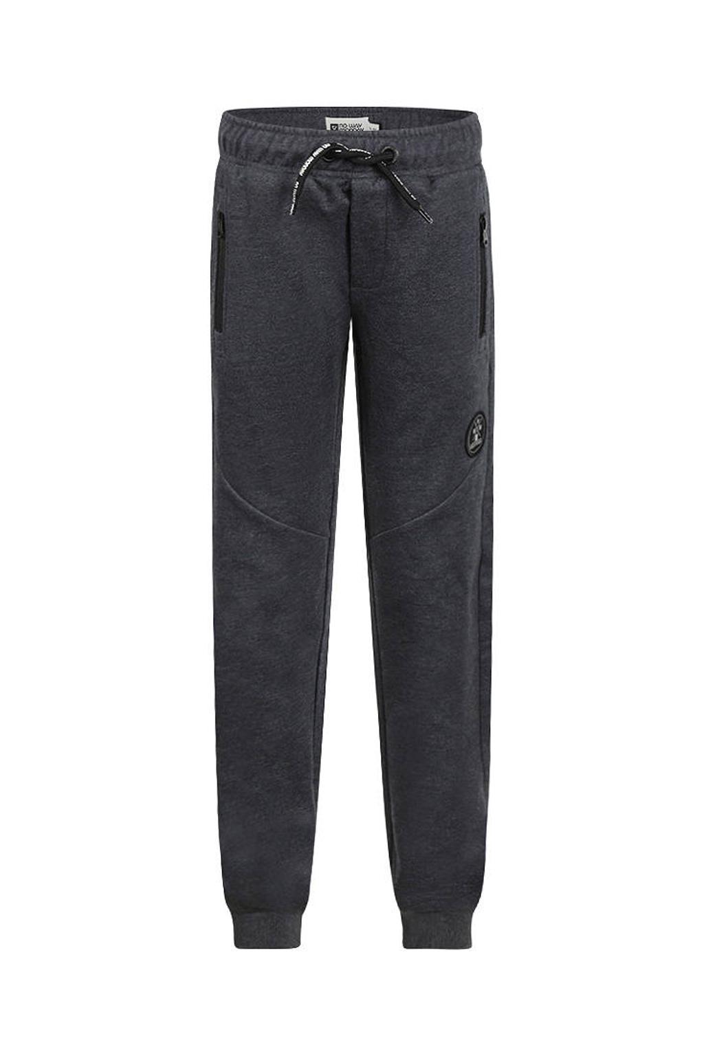 No Way Monday regular fit joggingbroek - donkerblauw