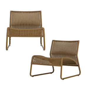 loungestoel West (set van 2)