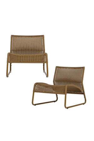 loungestoel West (set van 2)