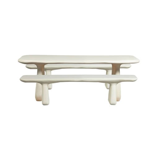 WOOOD diningset Loggia (200x100x75 cm) – natural