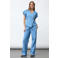 SisterS Point top light blue denim