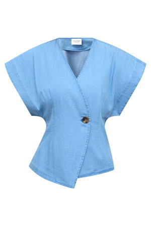 top light blue denim