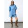 SisterS Point katoenen blouse - lichtblauw denim
