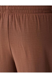 thumbnail: Shoeby wide leg high waist casual broek bruin