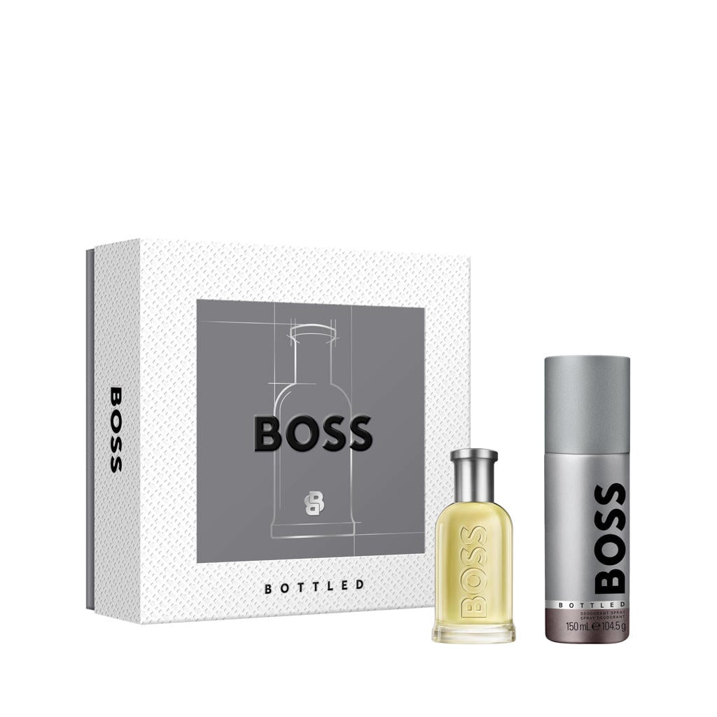 BOSS BOTTLED geschenkset - eau de toilette 50 ml + deodorant spray 150 ml