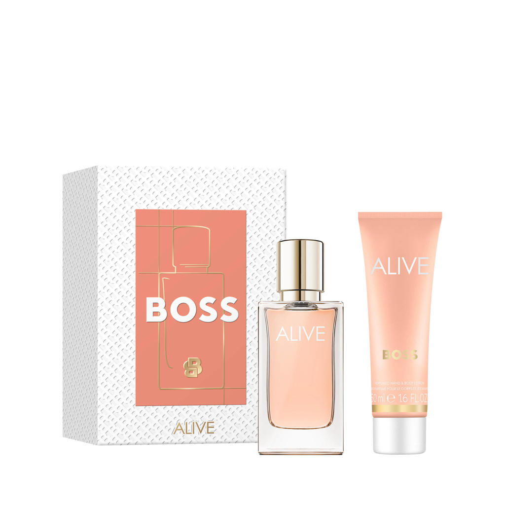 BOSS ALIVE geschenkset - eau de parfum 30 ml + bodylotion 50 ml