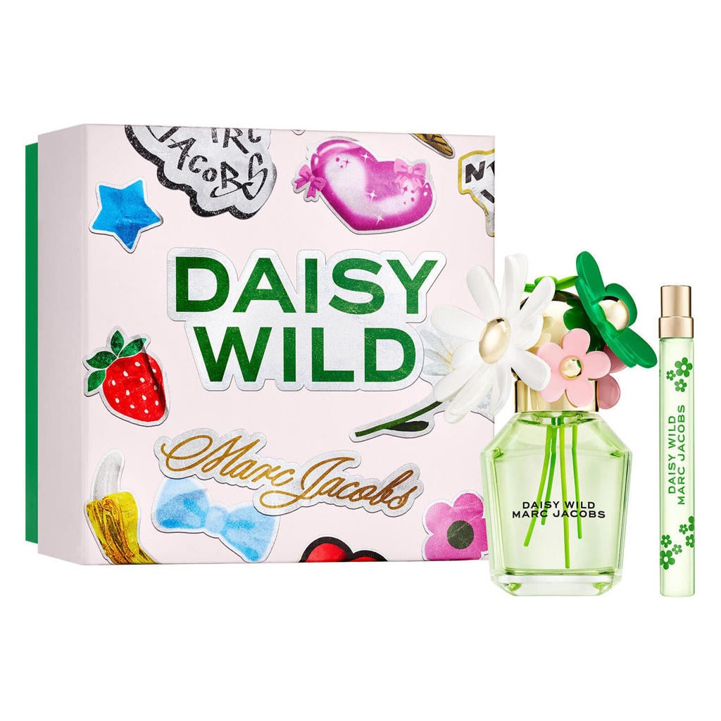 Marc Jacobs Daisy Wild geschenkset - eau de parfum 50 ml + mini spray 10 ml