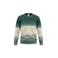 Koko Noko rechtvallende dip-dye sweater - groen/beige