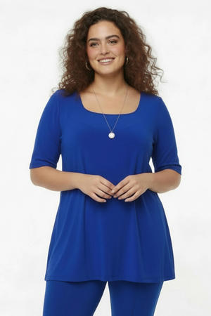 top blauw