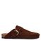 Sacha suède clogs bruin