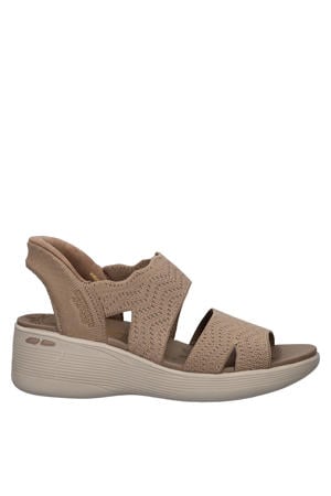 Hands Free Slip-Ins Pier Lite sandalen taupe