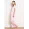 LOLALIZA satijnen high waist broek lichtroze