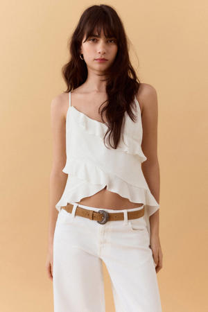 cropped top wit